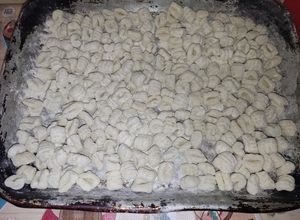 Una foto de Ñoquis de puré instantáneo fáciles!!!