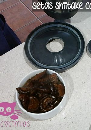 Una foto de Setas Shiitake Caramelizadas