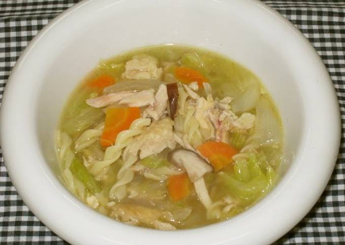 Step-by-Step Guide to Prepare Speedy Chicken Noodle Soup