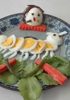 A picture of Boiled Eggs.
