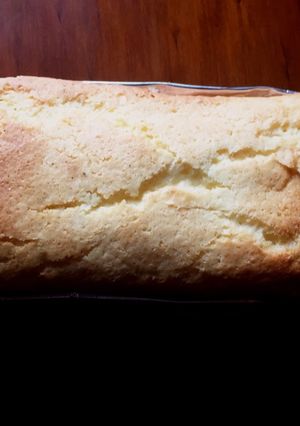 Una foto de Budín de naranja o limón