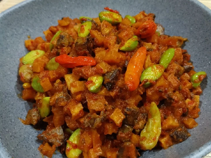 Cara Simple Membuat Resep  Sambal Goreng Kentang Ati Ampela Merah Merona yang Bikin Ngiler, Bikin Ketagihan