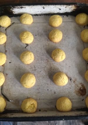 Una foto de Galletitas de polenta