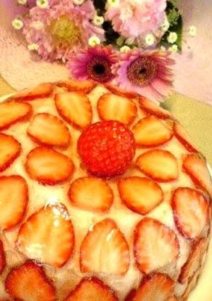 A picture of "Strawberry Hill" Yogurt Mousse No. 2.