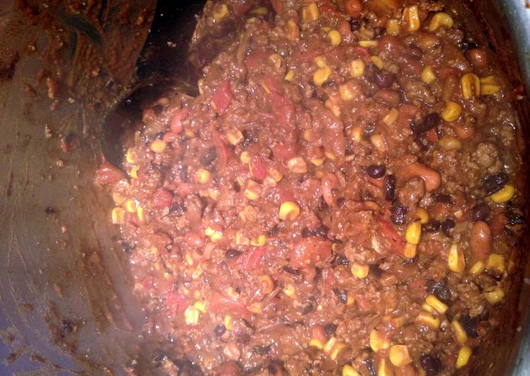 Recipe of Perfect Akers&#39; Chili