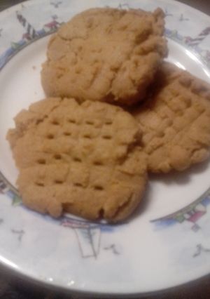 A picture of Nora-San's Soft Peanut Butter Cookies.