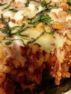 A picture of Baked Ziti with Sausage.