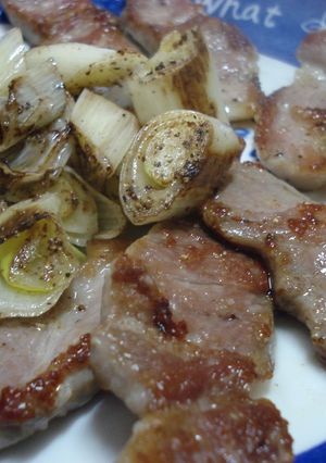 A picture of Grilled Salted Pork.