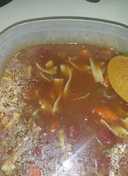 Vegetable Beef & Noodle Soup