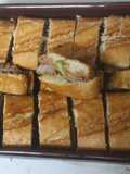 Mini bocadillos de cabezada de cerdo