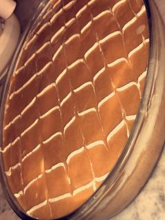 صورة لوصفة الكيكة التركية