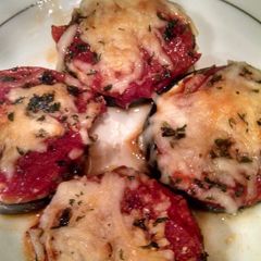 A picture of Zucchini Pizza Bites.