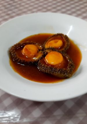 罐頭鮑魚汁舒肥鮮南非網鮑 的食譜成品照片