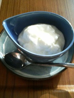 A picture of 3 Minute Marshmallow and Yogurt Mousse.
