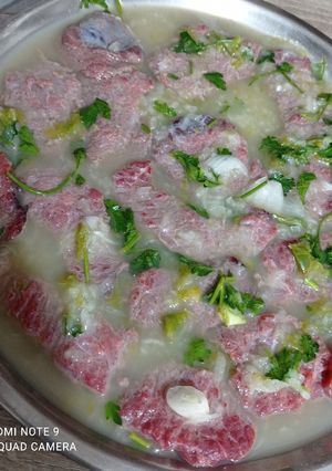 عکسی از دستور 🤩😍گوشت کوبیده شده ترش 🤩