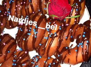 صورة لوصفة Les donuts 🍩 au chocolat 🍫