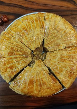 عکسی از دستور پای سیب و موز (apple & banana pie)