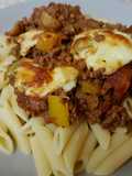 My Peppered Steak Mince,Mushroom all in one Skillet & Pasta 😁