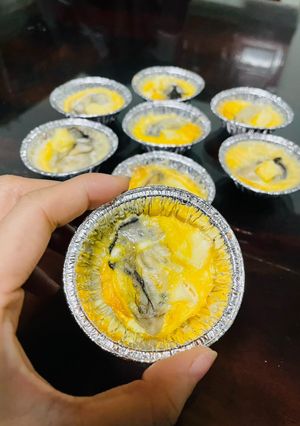 Hình của món Hàu nướng Phômai với NCKD.