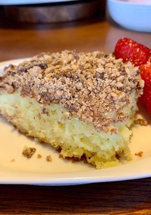 A picture of Heath Toffee Cake.