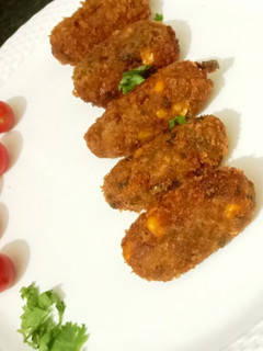 A picture of Corn Kebab.