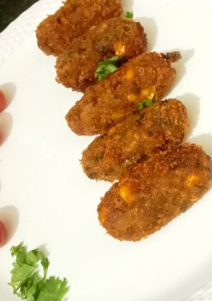 A picture of Corn Kebab.