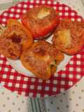 Baked Stuffed Peppers with Rice 🥰