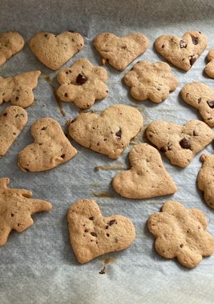 Una foto de Galletas con chocolate