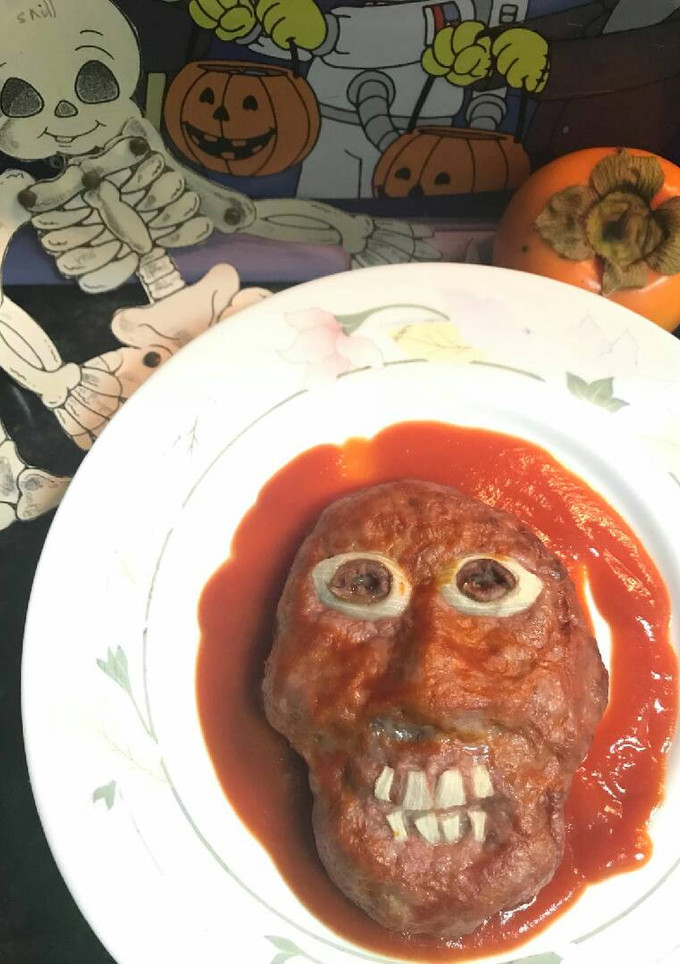 Una foto de Cabeza sangrienta halloween