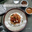 Nasi Siram Bumbu Kacang