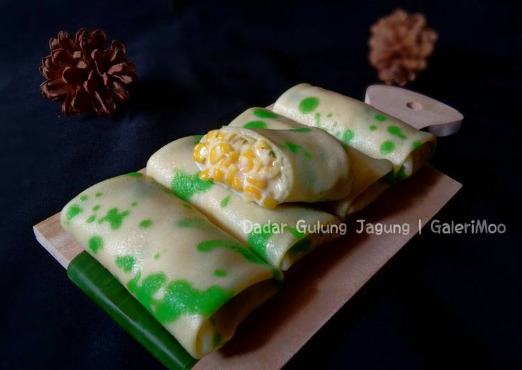 Resep masakan Dadar Gulung Jagung | Resep Membuat Dadar Gulung Jagung Yang Lezat Sekali