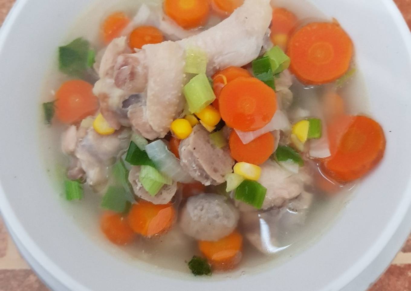 Sup Ayam Kampung Lezat 'n Sehat
