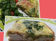 Una foto de quiche light