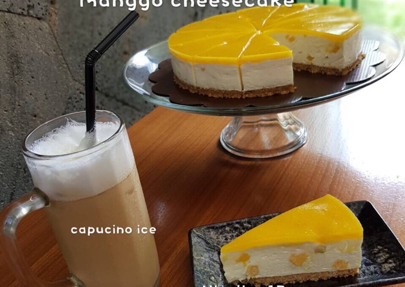 Manggo cheesecake