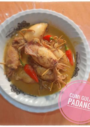 Foto resep Cumi Masak Gulai Padang