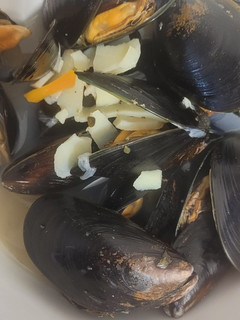 Una foto de Sopa de choritos