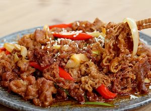 Foto resep Spicy Korean Beef