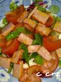 Ensalada magro cerdo
