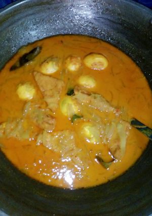 Foto resep Kuah lontong bandung