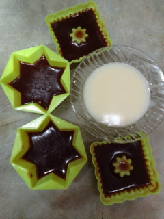 Foto resep Puding coklat Fla homemade