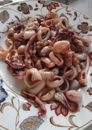 Una foto de Chipirones a la plancha