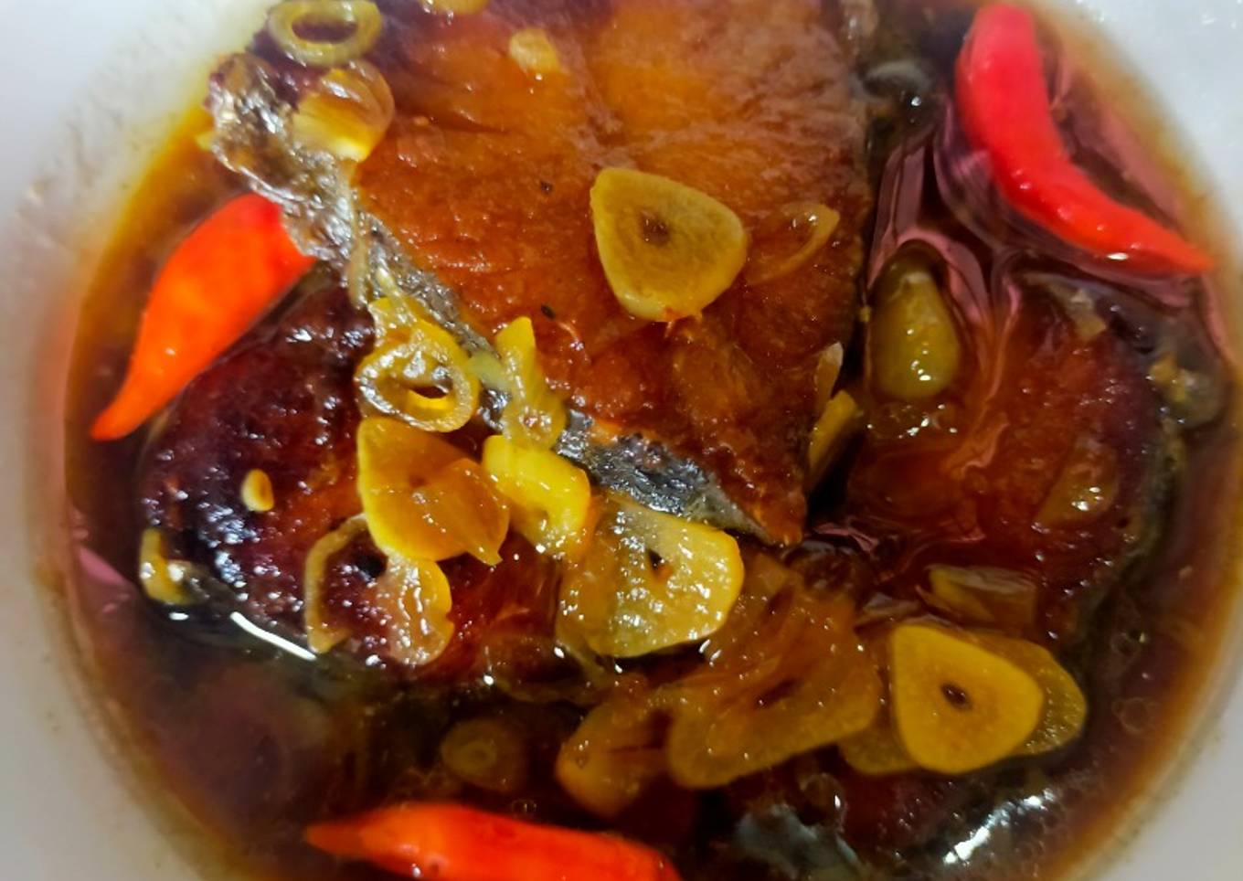 Ikan Tenggiri Masak Kecap