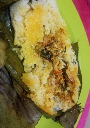 Foto resep Nasi bakar tongkol kemangi