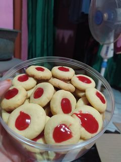Foto resep Strawberry Thumbprint Cookies