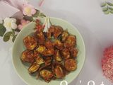 Baby Round Brinjal Fritters