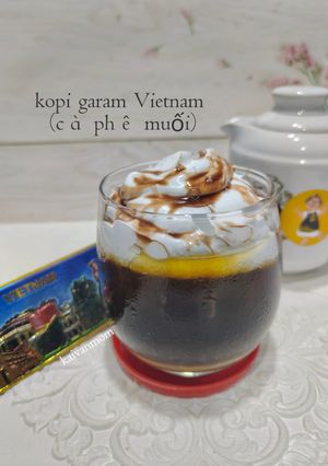 Foto resep Kopi garam Vietnam (cà phê muối)