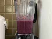 A picture of blueberry juice