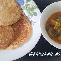 Sinasir (rice pancake) A picture of Sinasir (rice pancake).