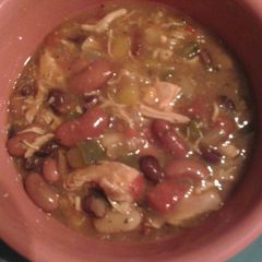 A picture of Chipotle Chicken Stew.