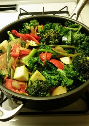 A picture of Veggie Stir Fry.